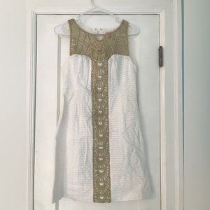 Lilly Pulitzer - Size 2 - Tana Shift Resort White Dress